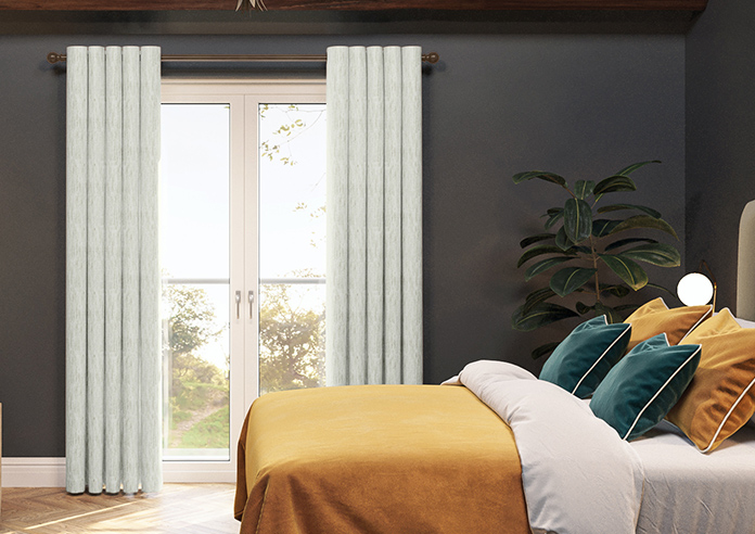 Culross (Blackout), Speckled White - Made to Measure Curtains - Image 3